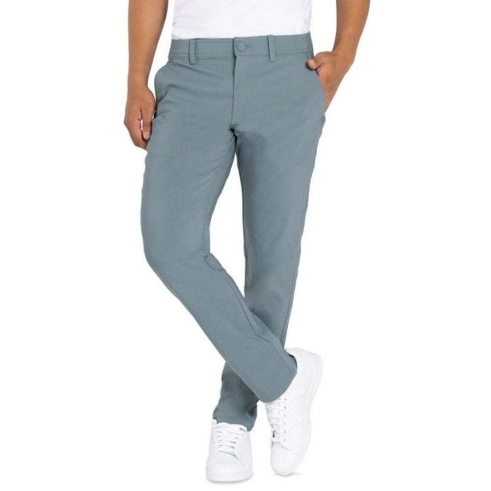 X RAY JEANS Mens Trouser Slit Patch Pocket Nylon Pants, Lakeside,